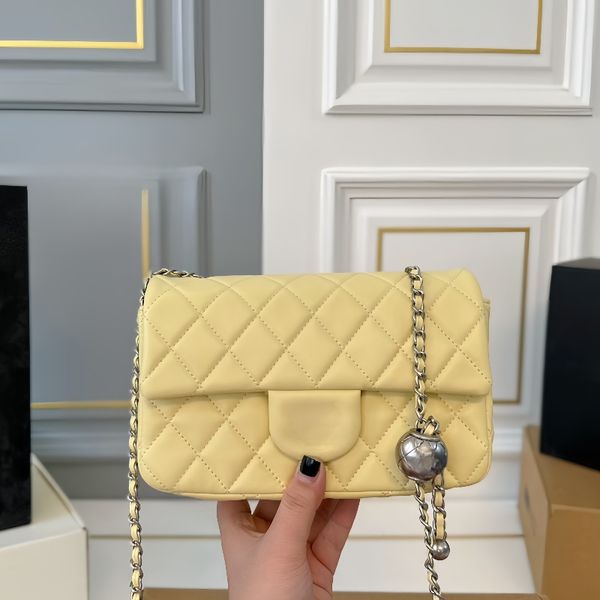 New Chain bag Fashion flap bag Frosted fabric shoulder bag Designer Bag Luxury Crossbody bag Top Classic handbag