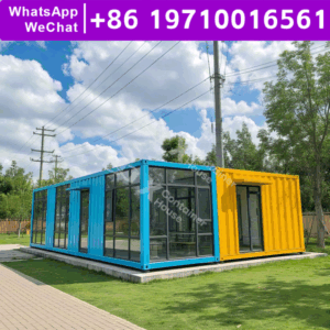 Flat Pack House Mobile Modular Tiny Home Steel Prefab Cabin Fireproof Durable Energy Saving Smart Solution