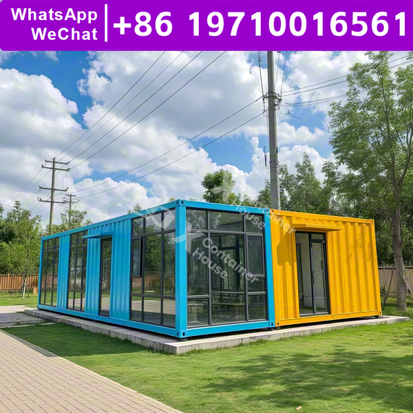 Flat Pack House Mobile Modular Tiny Home Steel Prefab Cabin Fireproof Durable Energy Saving Smart Solution