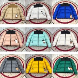 Mens designer down jacket cotton mens and womens down coats Winter warm jackets thickened puffer jackets puffer Parka Splicing design