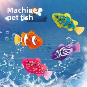 Children's Sensor Glowing Swing Electronic Fish; Electric Fish Swimming Electronic Pet Fish; Simulation Miraculous Machine Sensor Fish; Playful Bath Fish