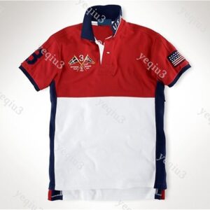 Men Polo Shirt Retro Vintage Designer Small Horse Embroidered Lapel Neck Solid Color Classic Fit Short Sleeve Casual Summer Tee Gentleman Fashion t shirt