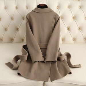 D10310 New wool coat for women Korean style fashion high-end brand double-sided zero cashmere wool coat