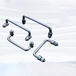 Durable Chrome-Coated Stainless Steel Pull Handles with Foldable Design LS506