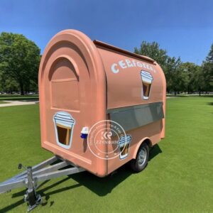 Australia Customizable Street Concession Food Trailer with Full Kitchen Outdoor Mobile Restaurant Food Cart