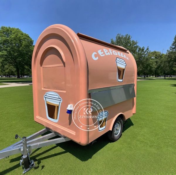 Australia Customizable Street Concession Food Trailer with Full Kitchen Outdoor Mobile Restaurant Food Cart