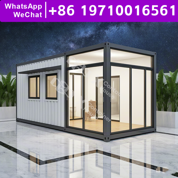 Windproof Living Pod Flat Pack House Modular Container Home Prefab Build Climate Resistant Setup Garden Tiny House Energy Kit