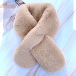 Women's new autumn and winter warm Korean style plush scarf –80910