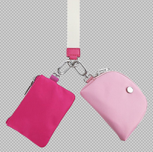 Multi-functional Fashionable Women's Wristlet with Key Pouch and Lipstick Compartment - Perfect for Street Wear