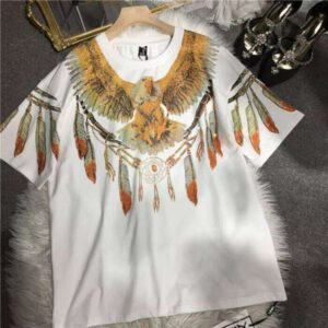 Extra Large Short Sleeve Light Hot Dia Top Loose Heavy Craft Double-Sided print T-Shirt Men's fashion Waterdrill T-shirt Men'sfashionT-shirt