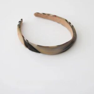Classic Checkered Hairband – Versatile Multi-purpose Face Wash Hairband Fashionable French Hairpin Daily Outfit Essential