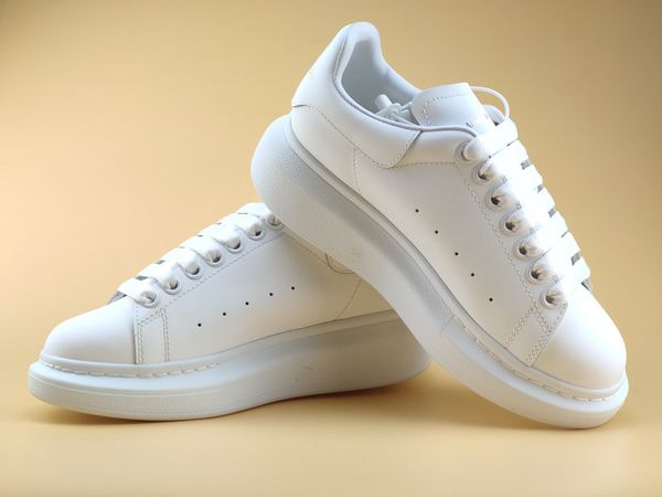 Designer Shoes Women Men New Sneakers Sequin Classic White Casual Shoe Lace Up Woman Man