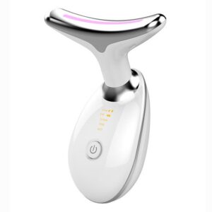 Skin rejuvenation and neck beauty instrument Whitening facial cleanser Micro-current lifting beauty massager