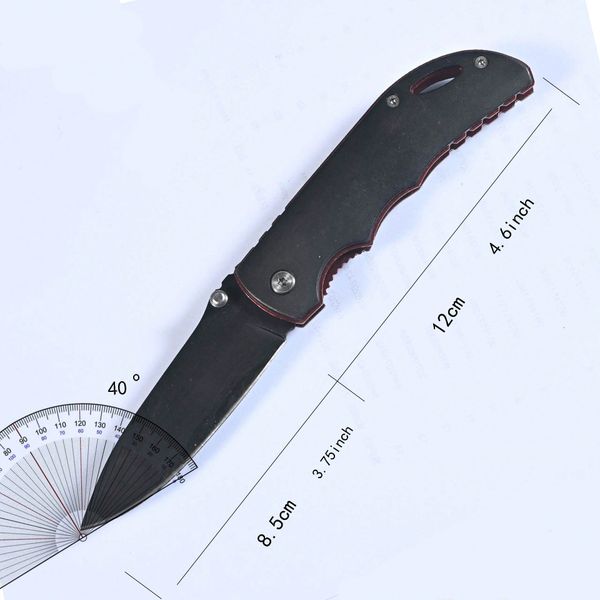 Valentines Day, Folding Pocket Knife, Lightweight EDC Pocket Knife with Steel Blade, Sharp Camping Hiking Knife with Pocket Clip, Unique Tool Gift for Men, Dad