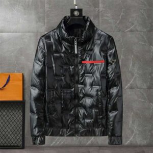 Mens Jackets Fashion Parkas Down Coat 23AW Oversize Jacket Casual Windbreaker Warm Top Zipper Thick Outwear Coat