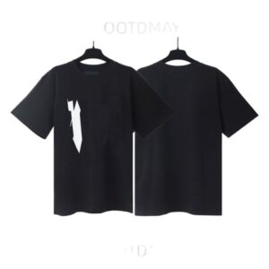 Unisex PALM Cotton Letter Printed T-Shirts Classic Short-Sleeve Tees