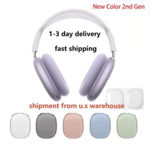 USA Stock For B1 P9 Pro Max 2nd Bluetooth Headband Headphone Accessories Transparent TPU Solid Silicone Waterproof Protective