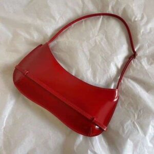 French Stick for Women 2025 New Fashion Shoulder Bag, Small and High end, Underarm Oil Wax Leather Bag