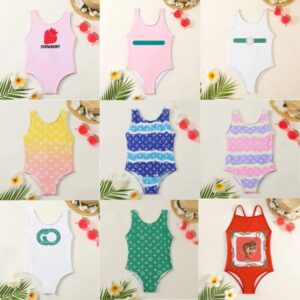kids Designer Clothes Parent Child Sets Parent-child Swimwear Baby Swimsuit New Women Girls Swimming Costume One Pcs Letters Beach Biki Bikini 30 styles