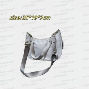 Designer bags Canvas Handbags women outdoor sports & fitness yoga crossbody bag hobos Tote bag Luxury single shoulder bag underarm bag duffle bag Silver Cow horn bag