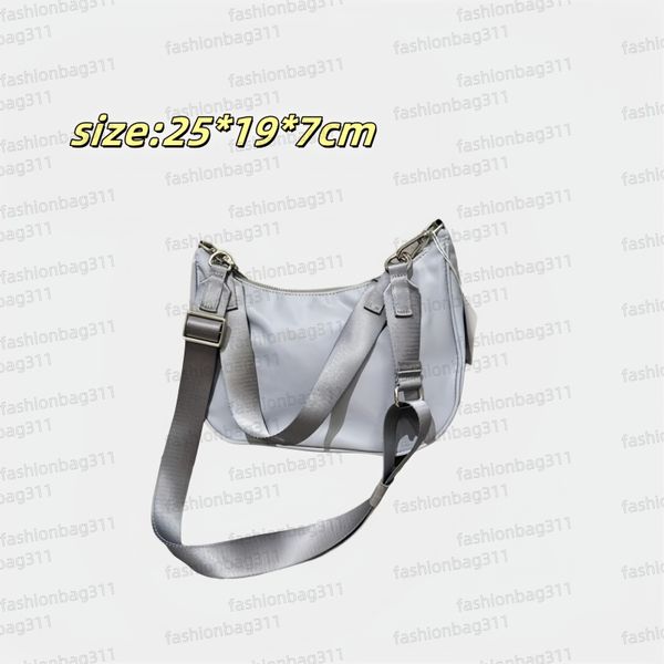 Designer bags Canvas Handbags women outdoor sports & fitness yoga crossbody bag hobos Tote bag Luxury single shoulder bag underarm bag duffle bag Silver Cow horn bag