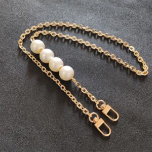 Gold Plated Acrylic Bag Chain 5 Size Bags Chains for Women
