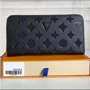 AAA 10 colors Fashion women clutch wallet pu leather wallet single zipper wallets lady ladies long classical purse with card 60017