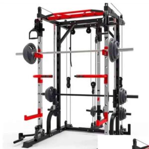 2025 Weight Benches Mti-Functional Smith Hines Squat Rack Bench Press Frame Home Gym Total Body Workout Training Fitness Equipments Cross