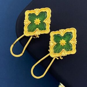 Mixed Gold Plated Brand Designers Double Letters Stud Clip Chain Famous Women Crystal Earring Wedding Party Jewerlry Jewlery Designer For Women Armband Schmuck