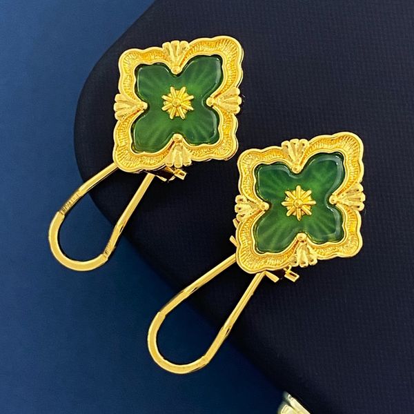 Mixed Gold Plated Brand Designers Double Letters Stud Clip Chain Famous Women Crystal Earring Wedding Party Jewerlry Jewlery Designer For Women Armband Schmuck