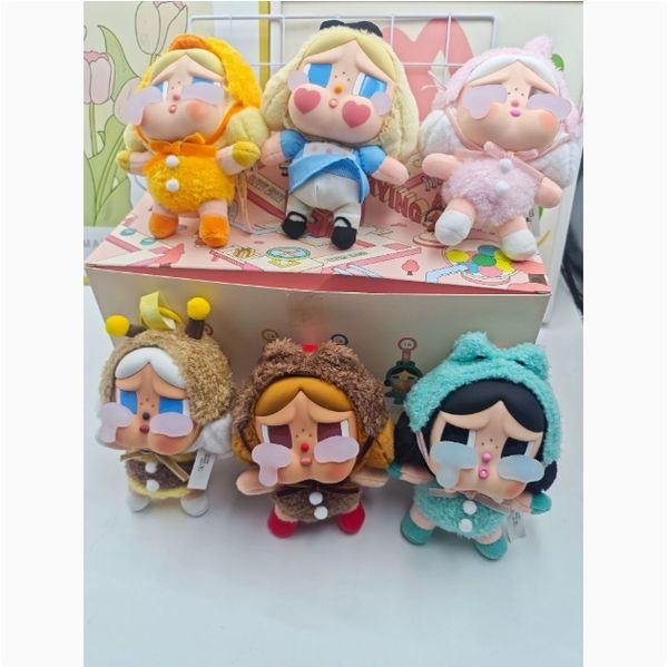 POPMART CRYBABY CRYING AGAIN Series Vinyl Blind Toys Kawaii Anime Action Figure Cash Surprise Mystery Box Dolls Girls