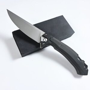 Fold Knife with Lightweight Handle, Stainless Steel, Sharp Folding Lock Blade for Camping, Utility, Hunting, and Fishing, Pocketknife for Men or Women
