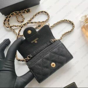 designer wallet card holder mini bag women fashion zippy wallet coin purse bag Genuine Leather charm key pouch crossbody bag waitst bag mini designer bag shoulder bag