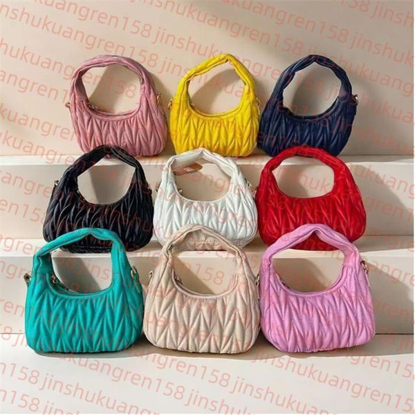 2024 Womens satchel bags Wander Matelasse underarm hobo with shoulder strap cleo handbags Genuine Leather clutch tote mens Designe