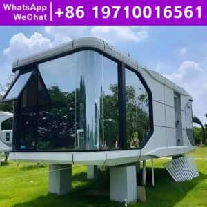 Mobile Homes Mobile Houses Ready to Live in 2 Bedroom High Quality Modular Home Prefab House Capsule Outdoor Thermal Insulation