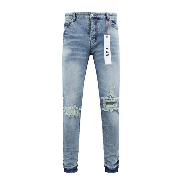 new slim jeans designer jeans men's skinny jeans Street wear pants outfits drip hot sell A01
