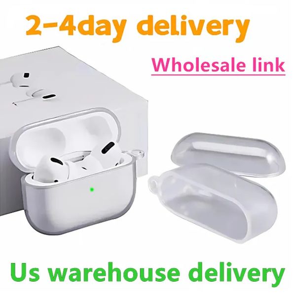For Apple AirPods 4 pro 2 3rd airpod earphones 3 Solid Silicone Cute Protective Headphone Cover Apple Wireless Charging Box Shockproof 3nd 2nd Case