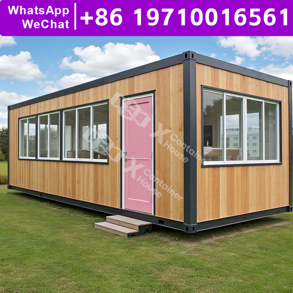 Bungalow Home House Price Temporary Canteen Flat Pack Home Small House Vacation Retreat Prefab Shipping Container House Pre Fabricated Homes