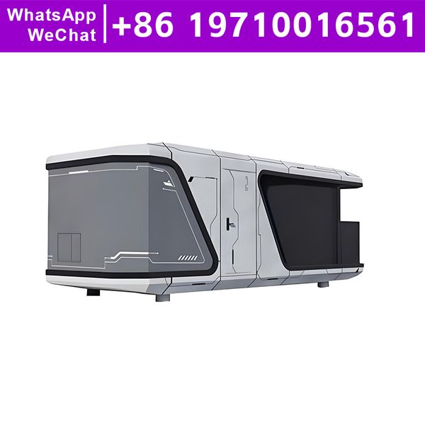 Space Capsules Houses Capsules to Live Hot Sale Pre Manufactured Houses Ready to Live in 2 Bedroom Factory Price Fast Build Home