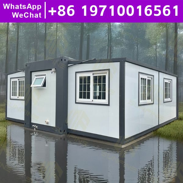 Frame Steel Structure Prefab Home House Tiny Houses Living 2 Bedroom Luxury Modern Cheap House