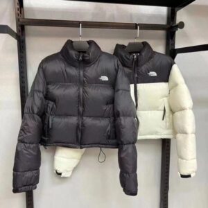 Womens puffer jacket coats designer women Short jacket classic embroidered men's and women's stand up collar warm jacket bread jacket thickened loose couple jacket