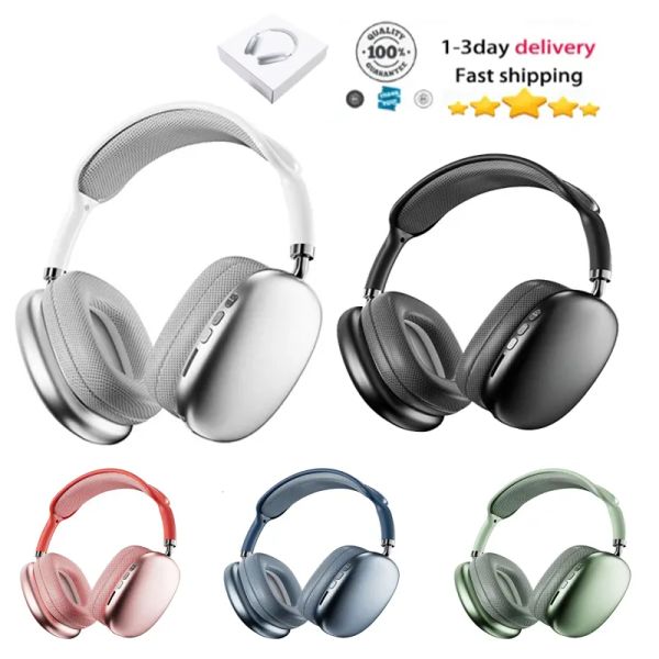 Max Headphones Cell Phone Earphones Wireless Earphones Bluetooth headphones Stereo HIFI Super Bass Headset Chip Voice prompt Bluetooth earphone P9 pro max B1 MAX