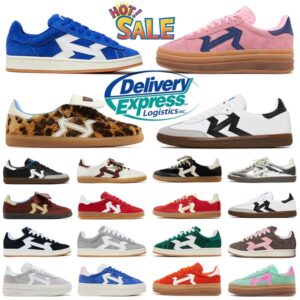 Casual shoes Handball sneakers Core Black Lucid Blue Grey White Black Pink Glow Bold Gum Leopard Fox Brown Earth Strata Clear Pink women mens trainers chaussures