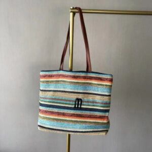 2025 Large capacity designer tote bag Luxury knit handbags clutch pochette bags Womens travel fashion Cross Body Canvas shoulder Capacity Top handle Shopper Bag