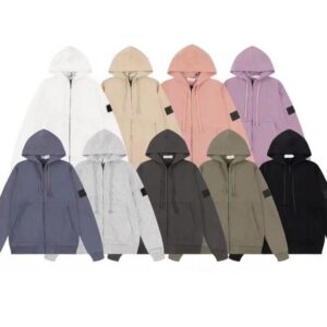 Men's Jackets cardigan coat designer woman man clothing spring hooded sweater classic pattern zipper women's sweater top M-2XL