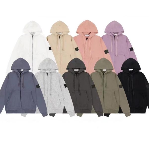 Men's Jackets cardigan coat designer woman man clothing spring hooded sweater classic pattern zipper women's sweater top M-2XL