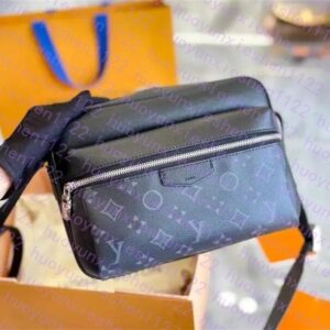 Mens trio outdoor sports Messenger Shoulder bag Womens Cowhide louvis crossbody tote bags wallet handbags mini pochette designer clutch Bags