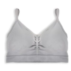 professional support is as stable as a stabilizing sea needle womens solid color slim shoulder sports bra no burden for sports