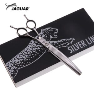 JP 440C 7.0 inch Professional Dog Grooming Shears Curved Thinning Scissors for Dog Face Body Cutiing High Quality