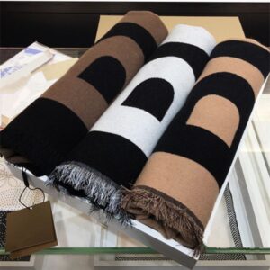 2024 Luxury Designer Wool Scarf Mens Scarfs Womens Winter Autumn Fashion Big Letter Scarves Size 188X33cm